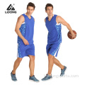 Men de basket-ball de basket-ball personnalisé Jersey de basket-ball blanc simple